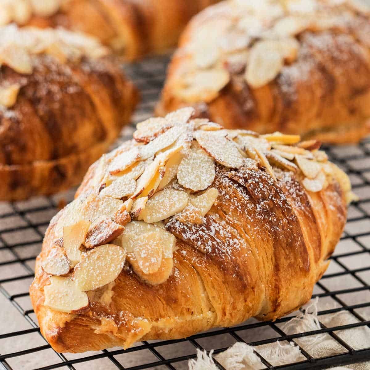 Almond croissant