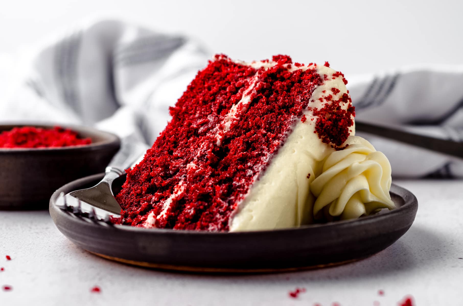 Red velvet slice